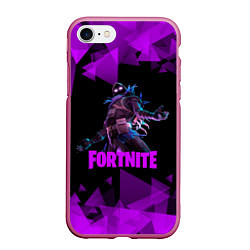 Чехол iPhone 7/8 матовый Fortnite - RAVEN