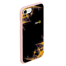 Чехол iPhone 7/8 матовый FALLOUT 76 фолаут, цвет: 3D-светло-розовый — фото 2