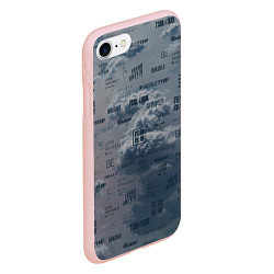 Чехол iPhone 7/8 матовый BTS Дискография, цвет: 3D-светло-розовый — фото 2