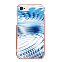 Чехол iPhone 7/8 матовый Круги на воде Океан Wave