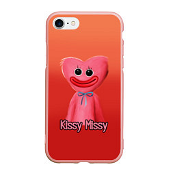 Чехол iPhone 7/8 матовый КИССИ МИССИ KISSY MISSY, цвет: 3D-светло-розовый