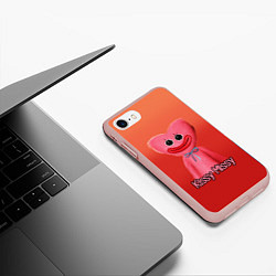 Чехол iPhone 7/8 матовый КИССИ МИССИ KISSY MISSY, цвет: 3D-светло-розовый — фото 2