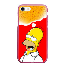 Чехол iPhone 7/8 матовый Homer dream