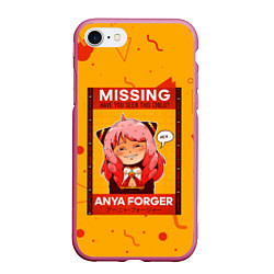 Чехол iPhone 7/8 матовый MISSING ANYA FORGER SPY X FAMILY