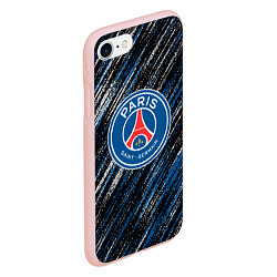 Чехол iPhone 7/8 матовый Псж football club, цвет: 3D-светло-розовый — фото 2