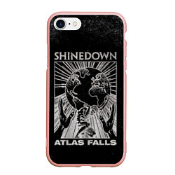 Чехол iPhone 7/8 матовый Atlas Falls - Shinedown