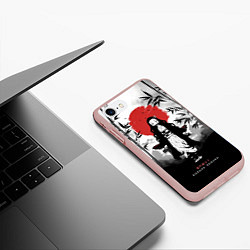 Чехол iPhone 7/8 матовый KAMADO NEZUKO, цвет: 3D-светло-розовый — фото 2