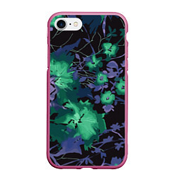 Чехол iPhone 7/8 матовый Цветочная авангардная композиция