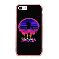 Чехол iPhone 7/8 матовый Visit Hawkins Stranger Things