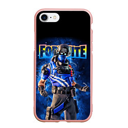 Чехол iPhone 7/8 матовый Fortnite Carbon Commando Плутон Персонаж Видеоигра