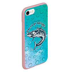 Чехол iPhone 7/8 матовый Рыбалка New Jersey, цвет: 3D-баблгам — фото 2