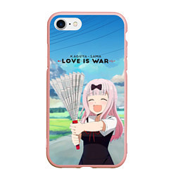 Чехол iPhone 7/8 матовый Love is war