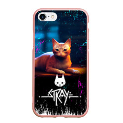 Чехол iPhone 7/8 матовый Stray Cat: Бродячий Кот