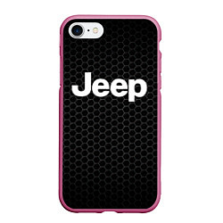 Чехол iPhone 7/8 матовый Jeep Соты