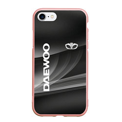 Чехол iPhone 7/8 матовый Daewoo - абстракция