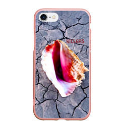 Чехол iPhone 7/8 матовый Wonderful Wonderful - The Killers, цвет: 3D-светло-розовый