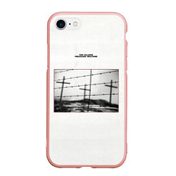 Чехол iPhone 7/8 матовый Pressure Machine - The Killers, цвет: 3D-светло-розовый
