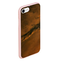 Чехол iPhone 7/8 матовый Карамельная галактика, цвет: 3D-светло-розовый — фото 2