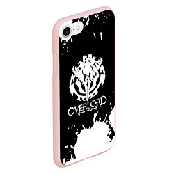 Чехол iPhone 7/8 матовый Overlord - краска, цвет: 3D-светло-розовый — фото 2