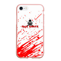 Чехол iPhone 7/8 матовый Iron Maiden rock Senjutsu