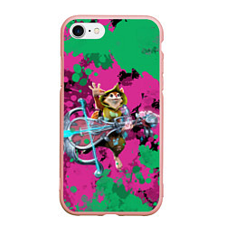 Чехол iPhone 7/8 матовый Милашка Худвинк, цвет: 3D-светло-розовый