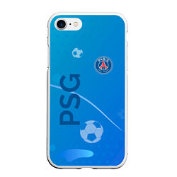 Чехол iPhone 7/8 матовый Psg абстракция спорт