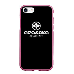 Чехол iPhone 7/8 матовый Киберпанк - Arasaka Academy