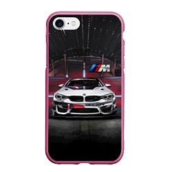 Чехол iPhone 7/8 матовый BMW M4 GT4 - Motorsport