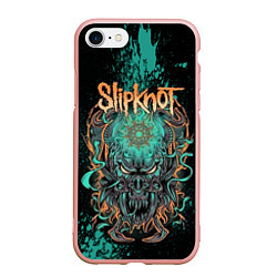 Чехол iPhone 7/8 матовый Slipknot monster