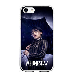 Чехол iPhone 7/8 матовый Poster Wednesday