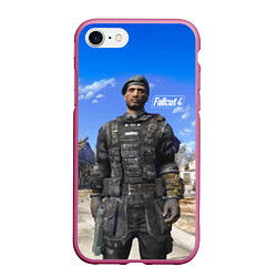 Чехол iPhone 7/8 матовый Field scribe commando - Fallout 4