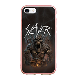 Чехол iPhone 7/8 матовый Slayer rock monster