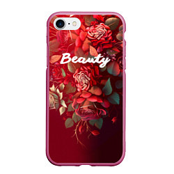 Чехол iPhone 7/8 матовый Beauty Красота розы