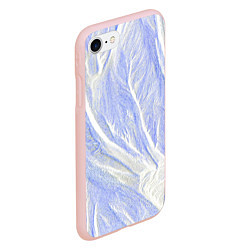 Чехол iPhone 7/8 матовый Безмолвное пространство, цвет: 3D-светло-розовый — фото 2
