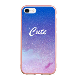 Чехол iPhone 7/8 матовый Space Cute