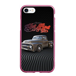 Чехол iPhone 7/8 матовый Хот род на базе модели Ford F-100