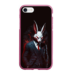 Чехол iPhone 7/8 матовый Devil rabbit