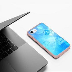 Чехол iPhone 7/8 матовый Ё-Моё интернет эксплорер, цвет: 3D-светло-розовый — фото 2