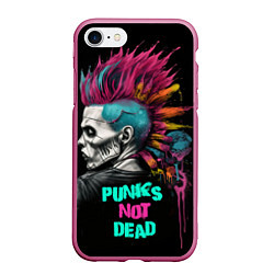 Чехол iPhone 7/8 матовый Punks not dear