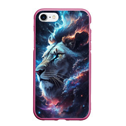 Чехол iPhone 7/8 матовый Galactic lion