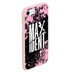 Чехол iPhone 7/8 матовый Stray kids - pink maxident, цвет: 3D-светло-розовый — фото 2