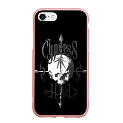 Чехол iPhone 7/8 матовый Cypress hill - arrows skull