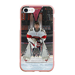 Чехол iPhone 7/8 матовый Sergey Bobrovsky - Florida panthers - hockey