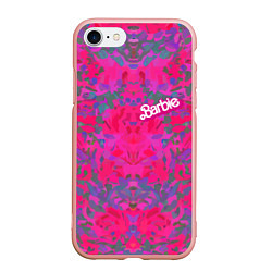 Чехол iPhone 7/8 матовый Barbie - fashion pattern