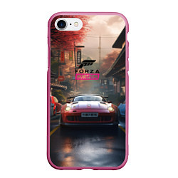 Чехол iPhone 7/8 матовый Forza Horizon racing game