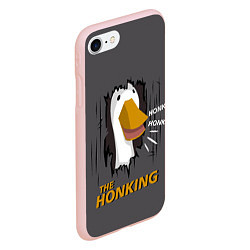 Чехол iPhone 7/8 матовый The honking, цвет: 3D-светло-розовый — фото 2