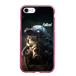 Чехол iPhone 7/8 матовый Fallout game