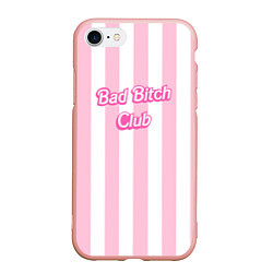 Чехол iPhone 7/8 матовый Bad Bitch Club - barbie style