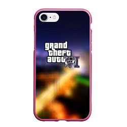 Чехол iPhone 7/8 матовый Gra 6 exclusive, цвет: 3D-малиновый