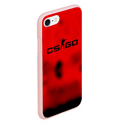 Чехол iPhone 7/8 матовый Counter Strike online, цвет: 3D-светло-розовый — фото 2